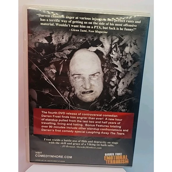 Darren Frost Emotional Terrorism DVD Autographed Signed - Picture 5 of 5